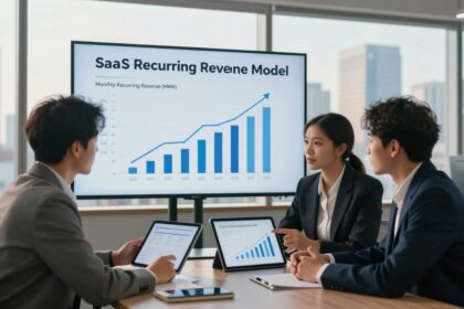saas business model explained simply
